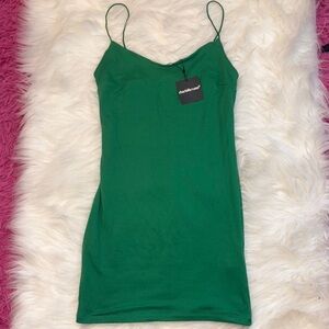 Charlotte Russe Green Women's Mini Dress